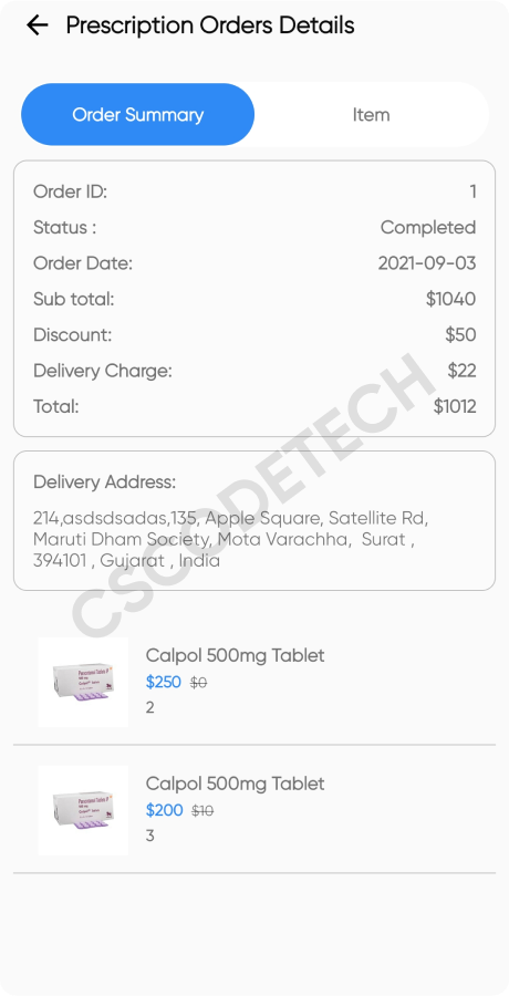 DrMedico pharmacy delivery app screenshot 20 thumbnail