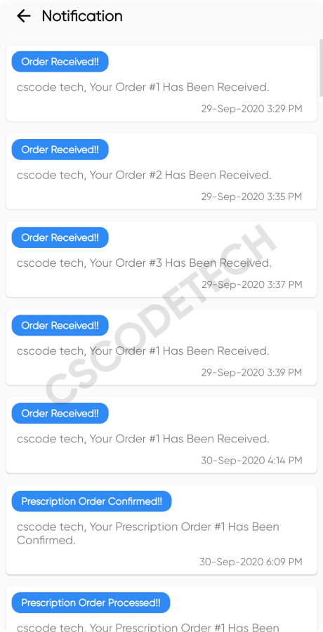 DrMedico pharmacy delivery app screenshot 24 thumbnail