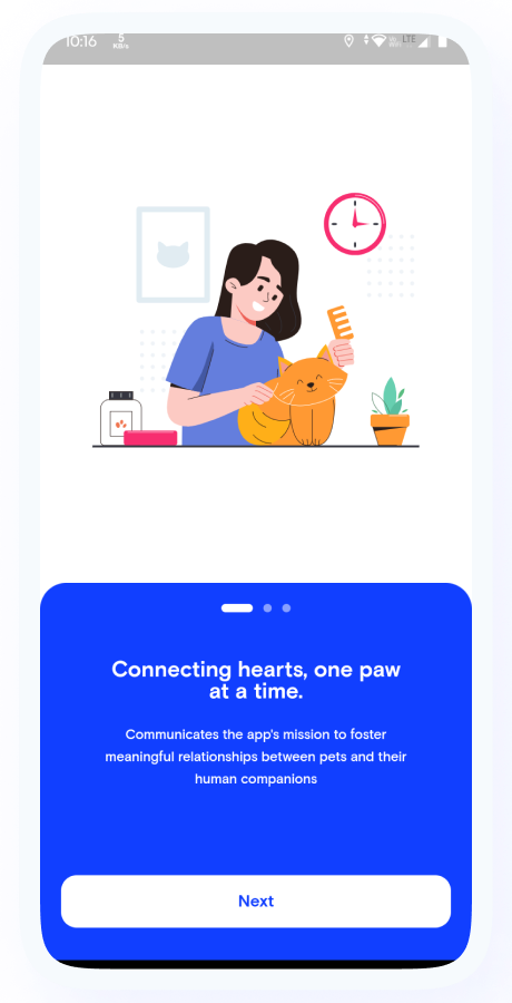 PetHomes - On-Demand Pet Services App - Pet Service providers - Pet Care Service - Flutter Solution Screenshot 2 thumbnail