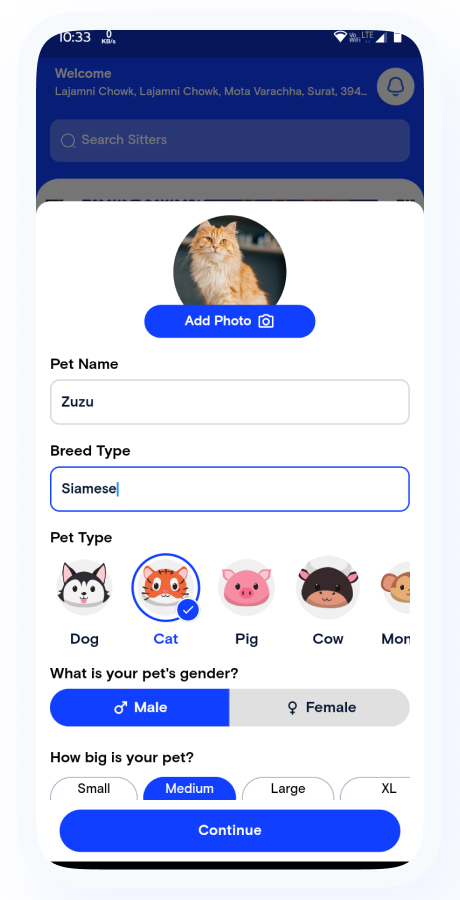 PetHomes - On-Demand Pet Services App - Pet Service providers - Pet Care Service - Flutter Solution Screenshot 11 thumbnail