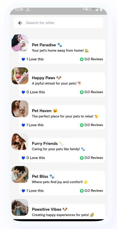 PetHomes - On-Demand Pet Services App - Pet Service providers - Pet Care Service - Flutter Solution Screenshot 14 thumbnail