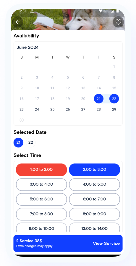 PetHomes - On-Demand Pet Services App - Pet Service providers - Pet Care Service - Flutter Solution Screenshot 22 thumbnail