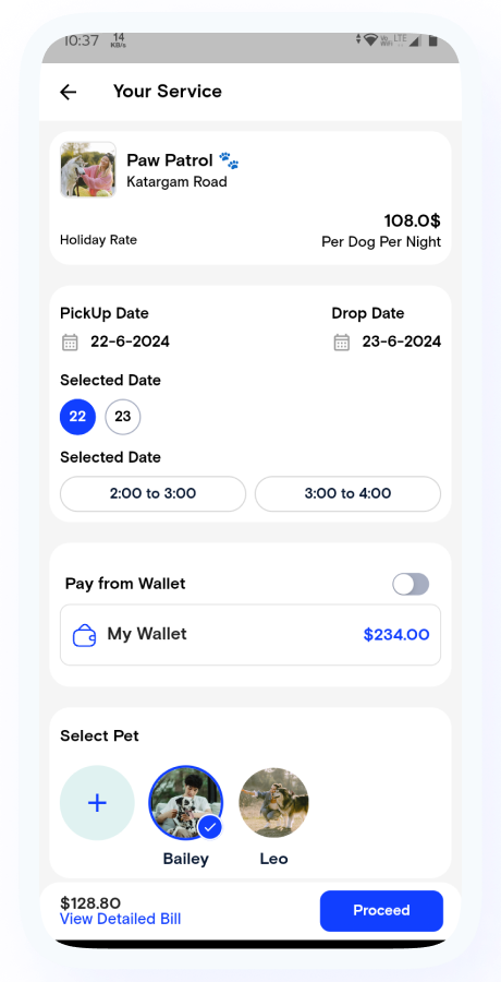 PetHomes - On-Demand Pet Services App - Pet Service providers - Pet Care Service - Flutter Solution Screenshot 23 thumbnail