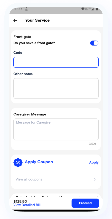 PetHomes - On-Demand Pet Services App - Pet Service providers - Pet Care Service - Flutter Solution Screenshot 25 thumbnail