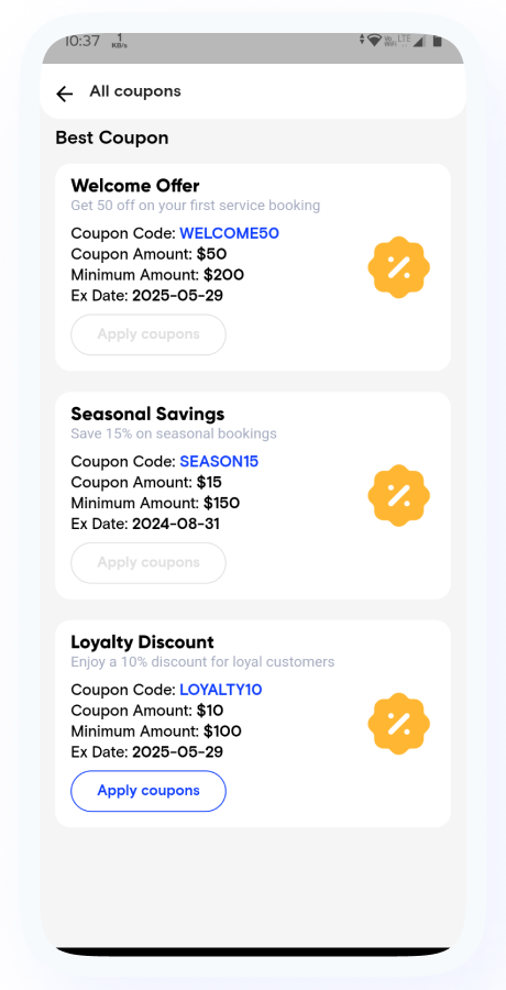 PetHomes - On-Demand Pet Services App - Pet Service providers - Pet Care Service - Flutter Solution Screenshot 26 thumbnail
