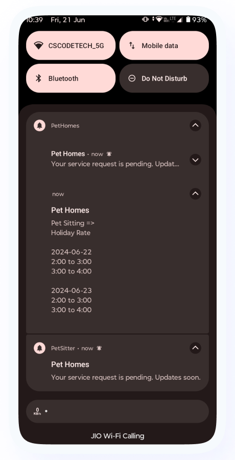 PetHomes - On-Demand Pet Services App - Pet Service providers - Pet Care Service - Flutter Solution Screenshot 32 thumbnail