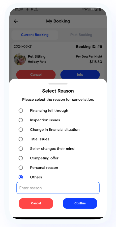 PetHomes - On-Demand Pet Services App - Pet Service providers - Pet Care Service - Flutter Solution Screenshot 34 thumbnail
