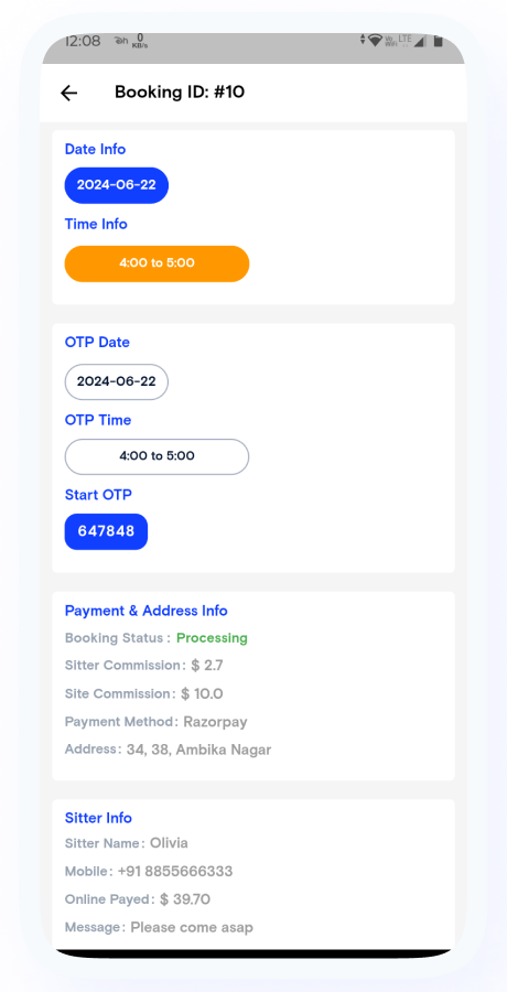 PetHomes - On-Demand Pet Services App - Pet Service providers - Pet Care Service - Flutter Solution Screenshot 36 thumbnail