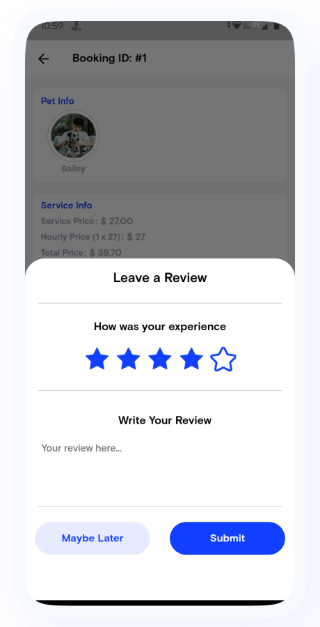 PetHomes - On-Demand Pet Services App - Pet Service providers - Pet Care Service - Flutter Solution Screenshot 40 thumbnail
