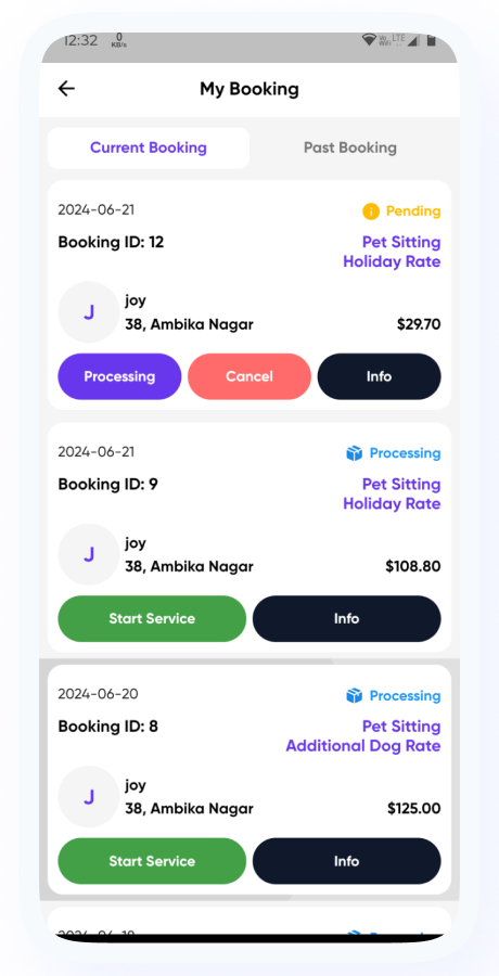 PetHomes - On-Demand Pet Services App - Pet Service providers - Pet Care Service - Flutter Solution Screenshot 56 thumbnail