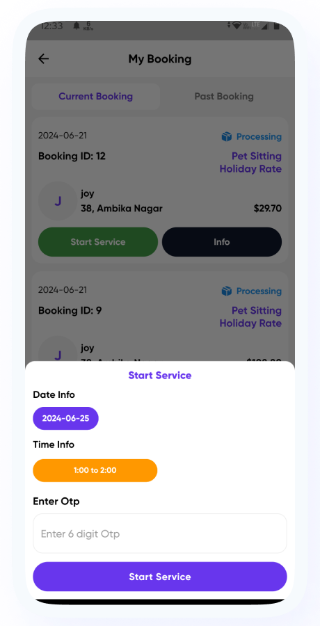 PetHomes - On-Demand Pet Services App - Pet Service providers - Pet Care Service - Flutter Solution Screenshot 58 thumbnail