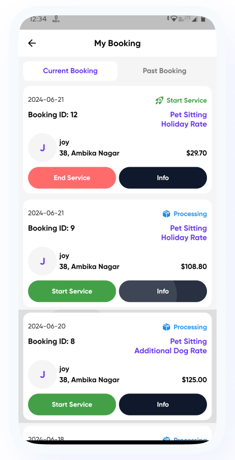 PetHomes - On-Demand Pet Services App - Pet Service providers - Pet Care Service - Flutter Solution Screenshot 62 thumbnail