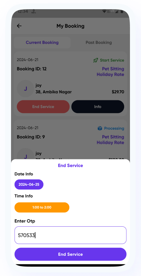 PetHomes - On-Demand Pet Services App - Pet Service providers - Pet Care Service - Flutter Solution Screenshot 63 thumbnail
