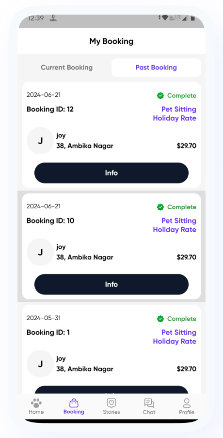PetHomes - On-Demand Pet Services App - Pet Service providers - Pet Care Service - Flutter Solution Screenshot 85 thumbnail