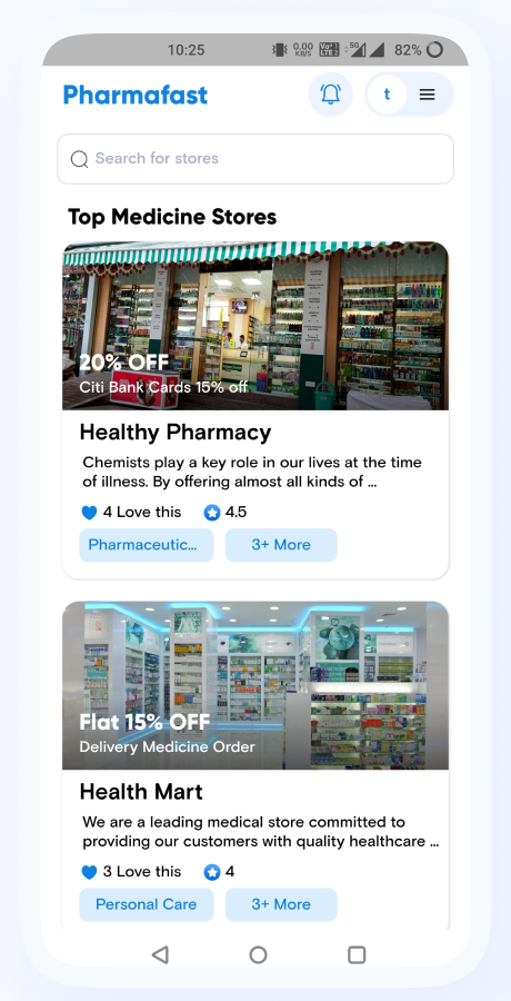 PharmaFast online medicine delivery app screenshot 11 thumbnail