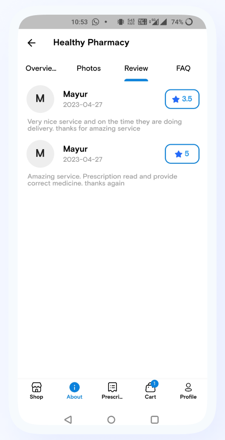 PharmaFast online medicine delivery app screenshot 17 thumbnail