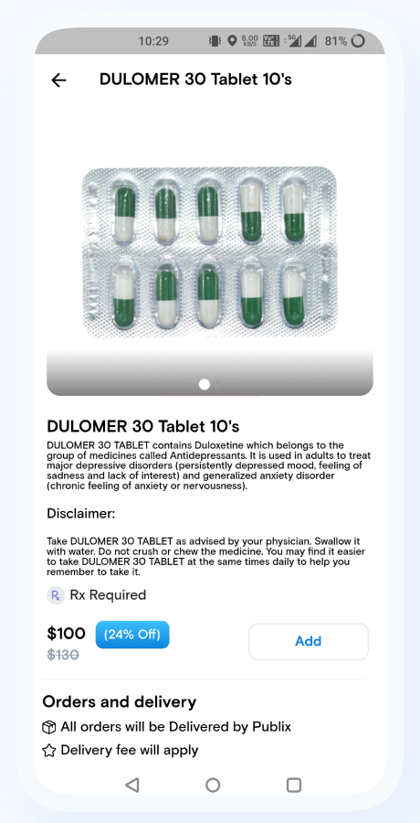 PharmaFast online medicine delivery app screenshot 19 thumbnail