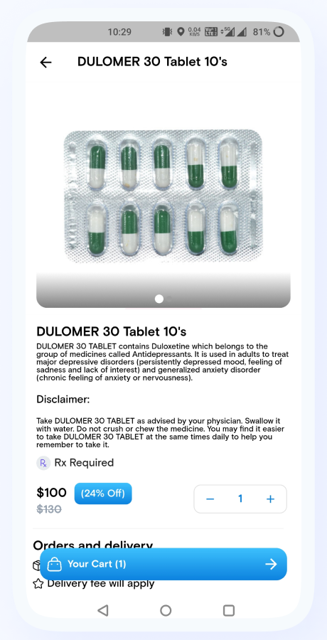 PharmaFast online medicine delivery app screenshot 20 thumbnail