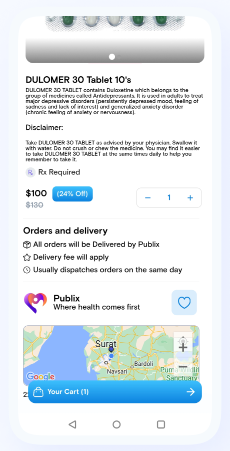 PharmaFast online medicine delivery app screenshot 21 thumbnail