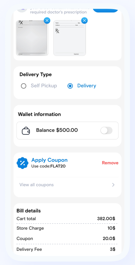 PharmaFast online medicine delivery app screenshot 28 thumbnail