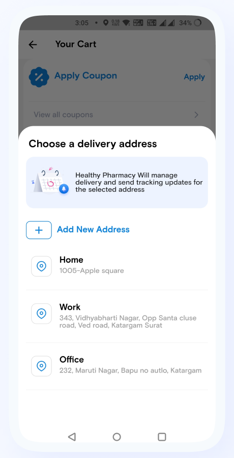 PharmaFast online medicine delivery app screenshot 31 thumbnail