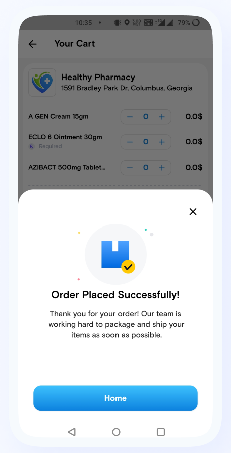 PharmaFast online medicine delivery app screenshot 37 thumbnail