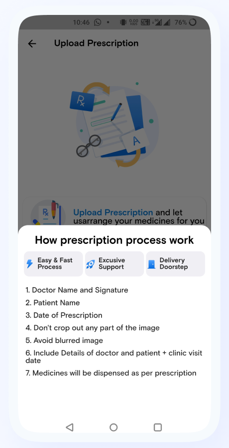 PharmaFast online medicine delivery app screenshot 39 thumbnail