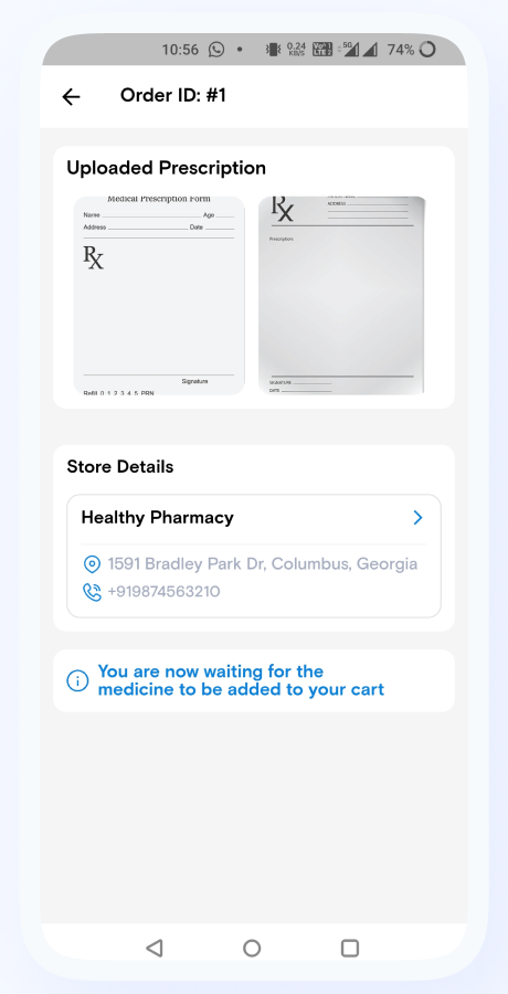 PharmaFast online medicine delivery app screenshot 47 thumbnail