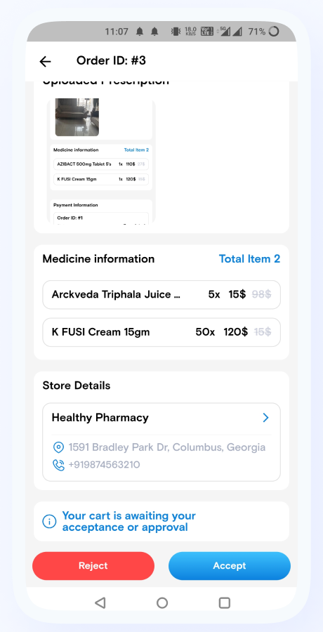 PharmaFast online medicine delivery app screenshot 48 thumbnail