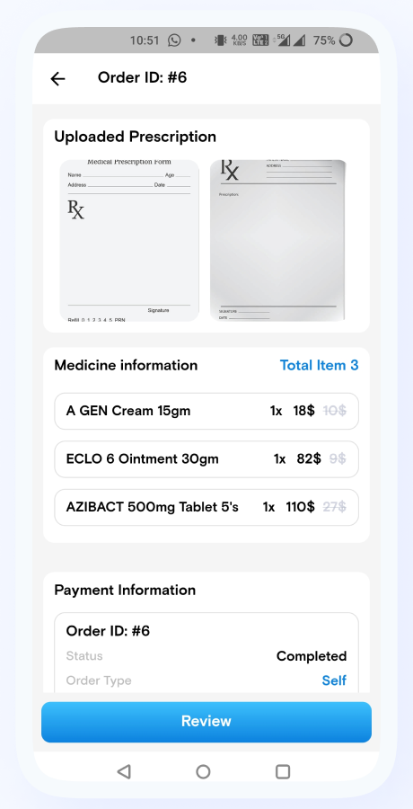 PharmaFast online medicine delivery app screenshot 50 thumbnail