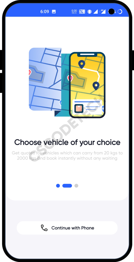 PoketPorter: Transport Goods, Parcel, Packers Movers, Logistics & Courier Delivery App Full Solution Screenshot 3 thumbnail