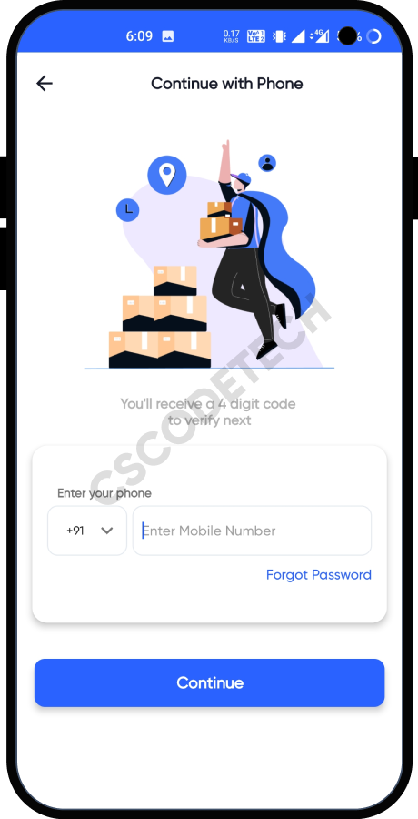 PoketPorter: Transport Goods, Parcel, Packers Movers, Logistics & Courier Delivery App Full Solution Screenshot 5 thumbnail