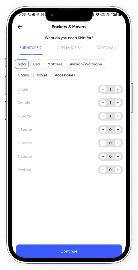 PorterPro - Logistics Service App - Courier - Packers & Movers - Truck Transport Complete Solution Screenshot 6 thumbnail