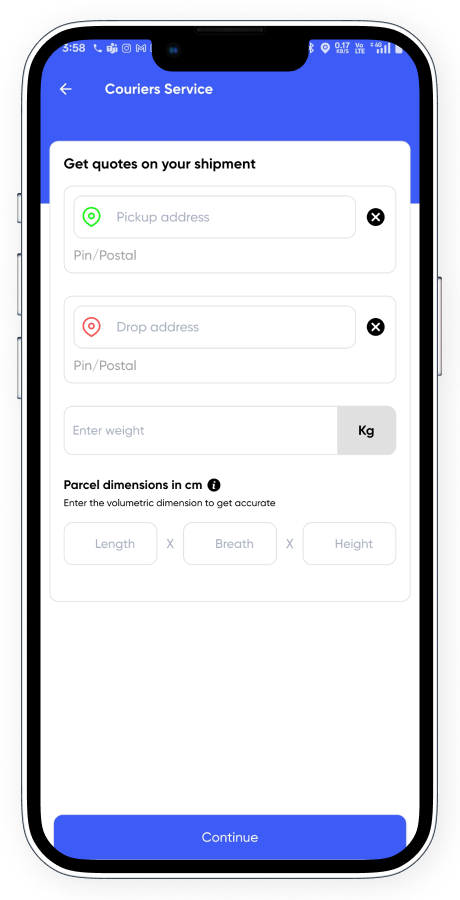 PorterPro - Logistics Service App - Courier - Packers & Movers - Truck Transport Complete Solution Screenshot 7 thumbnail