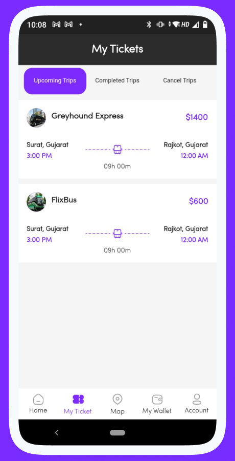 ProZigzagBus bus reservation app screenshot 31 thumbnail