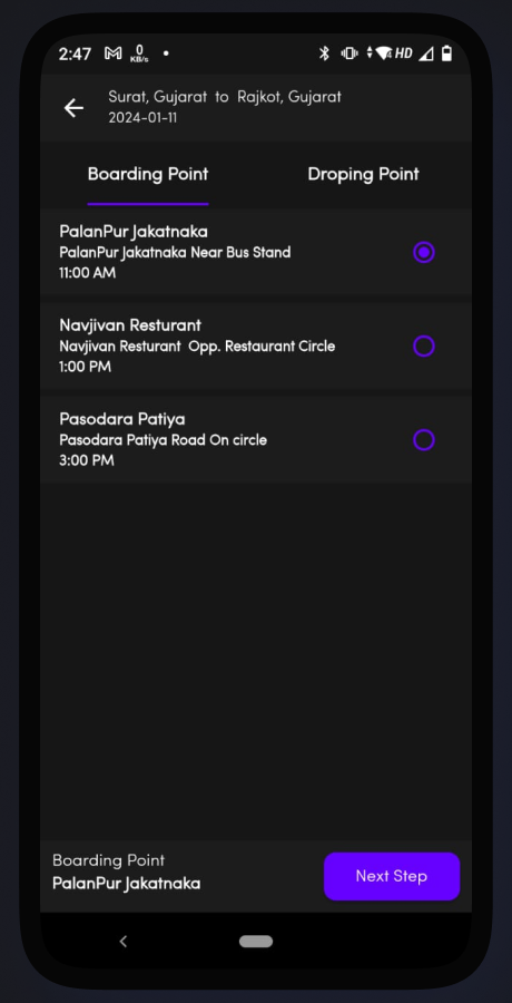 ProZigzagBus bus reservation app screenshot 50 thumbnail