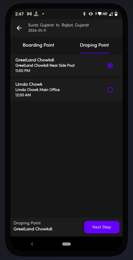 ProZigzagBus bus reservation app screenshot 51 thumbnail