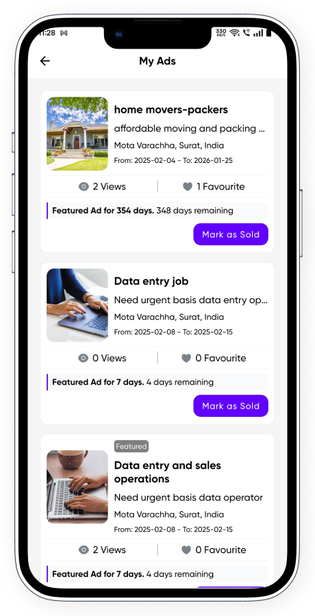 Sellify OLX clone buy sell app screenshot 53 thumbnail