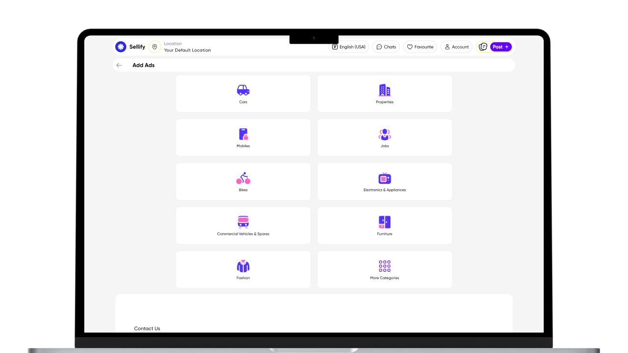Sellify Flutter web classified marketplace screenshot 10 thumbnail