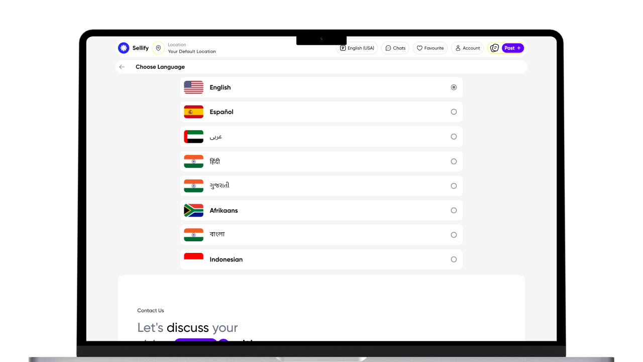Sellify Flutter web classified marketplace screenshot 11 thumbnail