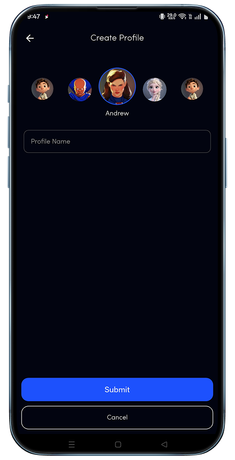 Streamify video streaming Flutter app screenshot 22 thumbnail