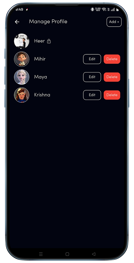 Streamify video streaming Flutter app screenshot 23 thumbnail