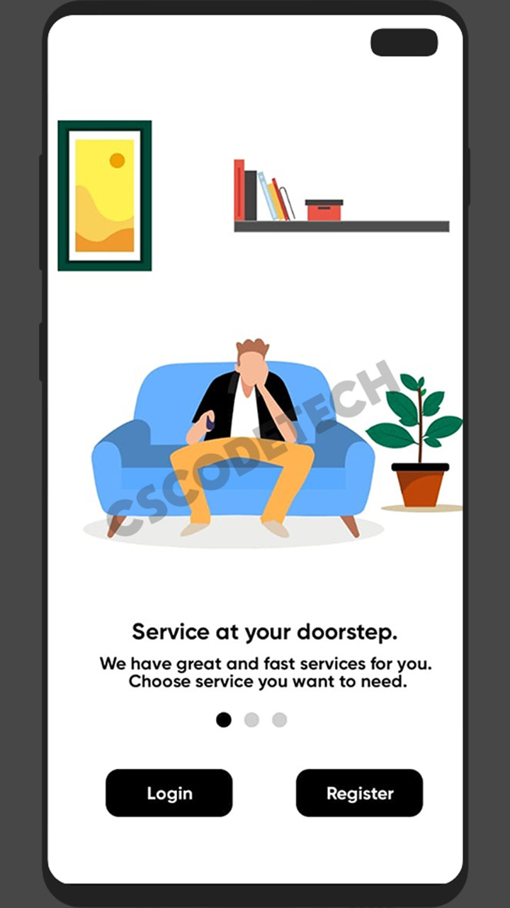 UClap Android UrbanClap clone app screenshot 1