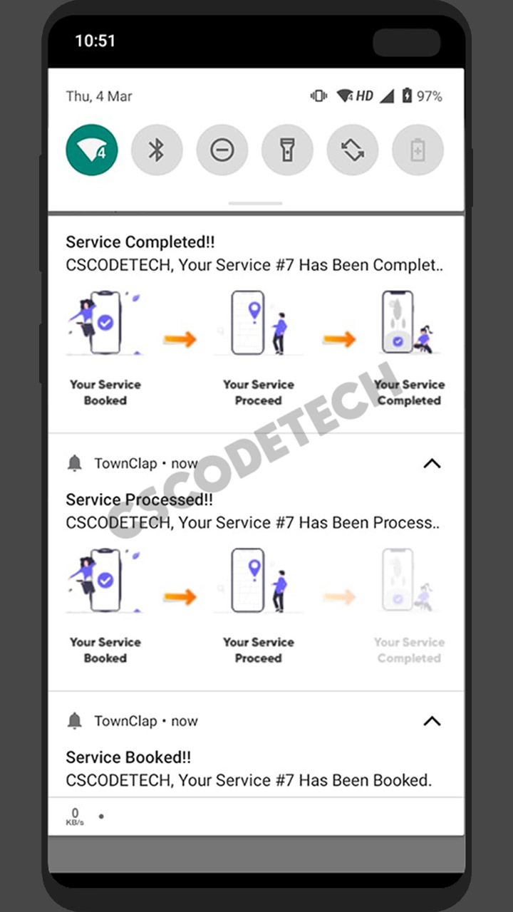 UClap Android UrbanClap clone app screenshot 25 thumbnail