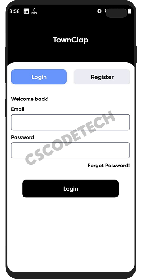 UClap iOS UrbanClap clone app screenshot 4 thumbnail