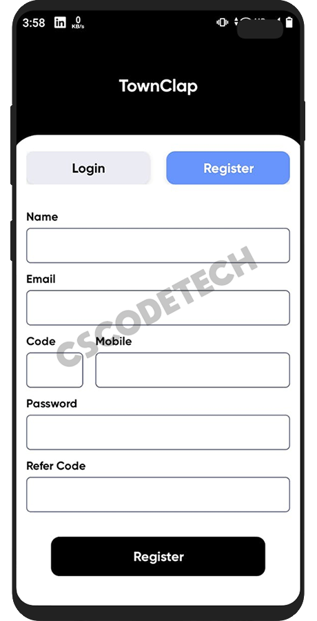 UClap iOS UrbanClap clone app screenshot 5 thumbnail