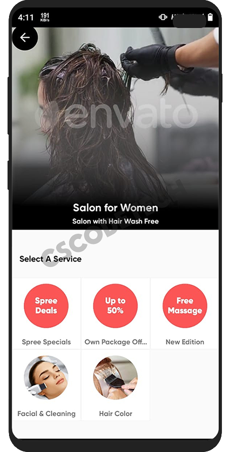 UClap iOS UrbanClap clone app screenshot 11 thumbnail