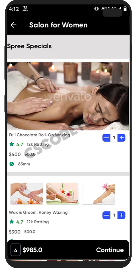 UClap iOS UrbanClap clone app screenshot 12 thumbnail