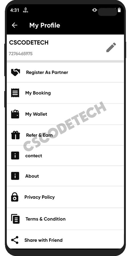 UClap iOS UrbanClap clone app screenshot 14 thumbnail