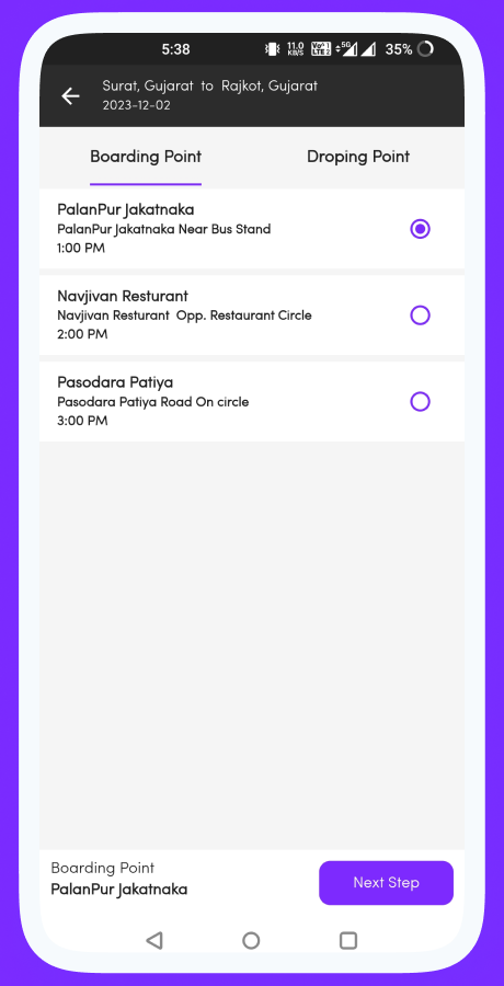 ZigzagBus online bus reservation system screenshot 17 thumbnail
